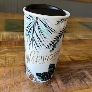 Starbucks 2017 Limited Evergreen Washington State Ceramic Tumbler